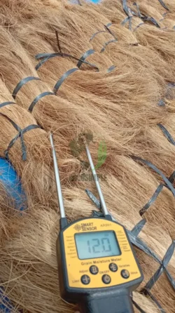 Flexible coco bristle for multiple uses soft flexible coco bristle fiber